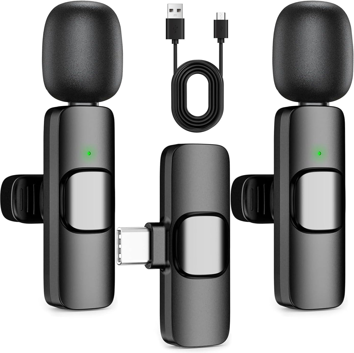 Pocket Wireless Lavalier Clip On Mic